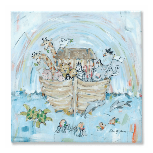 Noah's ark III on canvas – Chelsea McShane Art