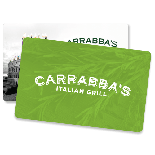Physical Cards | Carrabbas