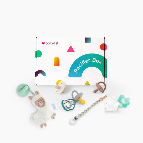 Babylist Pacifier Box (6 Pacifiers + 1 Clip)