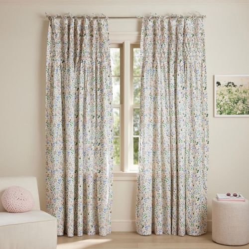 Rifle Paper Co. Bramble Light-Filtering Curtain 52" x 84"