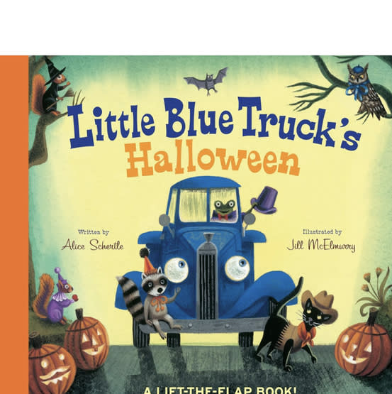 Little Blue Truck's Halloween: A Fun And Interactive Lift-the-Flap Book For Kids Celebrating Halloween With Little Blue Truck And Friends