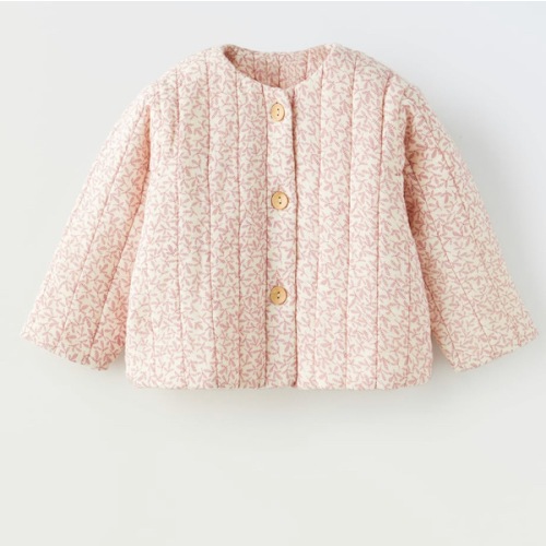 FLORAL QUILTED JACKET