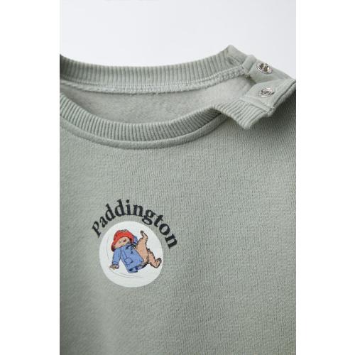 PADDINGTON ™ PRINT SWEATSHIRT - Mid-green | ZARA United States