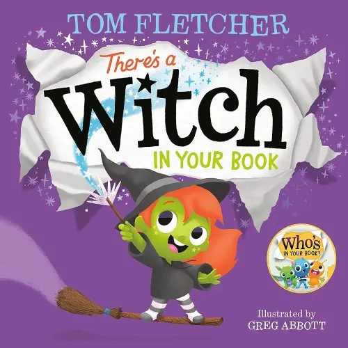 There's a Witch in Your Book: Board Book