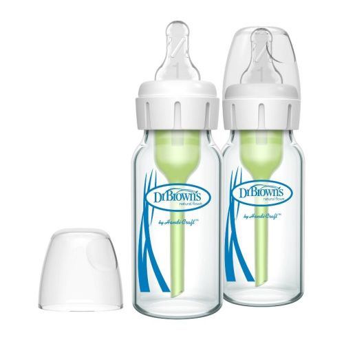 Dr. Brown's Options+ Glass Anti-Colic Baby Bottles - 2pk, Size: 4oz - Out of Stock