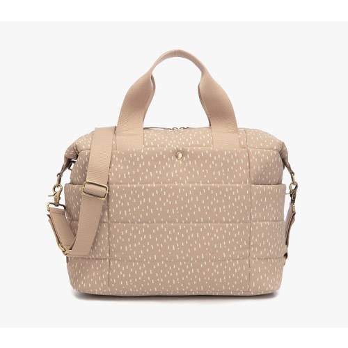 Storksak Organic Seashell Diaper Tote
