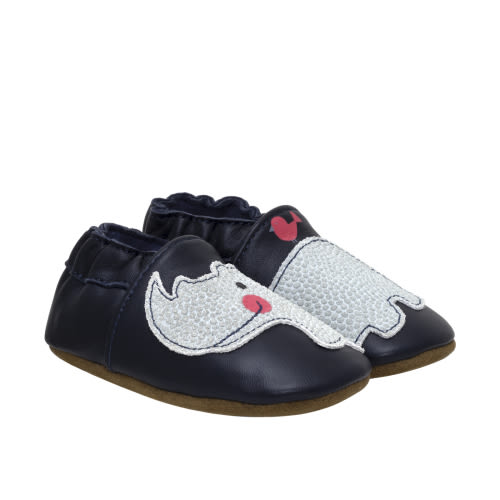 Friends Wrap Around Soft Soles Navy