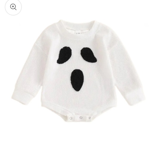 Ghostie Waffle Onesie (Babies/Toddlers) – Witching Hour Baby