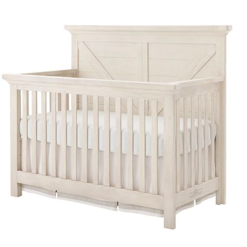 Eastern Shore Westfield 4-In-1 Convertible Crib in Brushed White