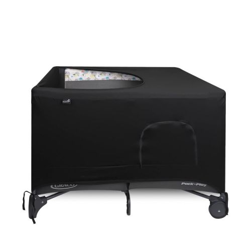 Hoovy Playard Breathable & Stretchable Blackout Cover - Black