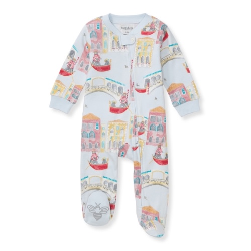 On The Gondola Organic Cotton Pajamas - 0-3 Months