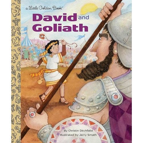 David and Goliath (Little Golden Book) Hardcover – Picture Book, January 8, 2019
