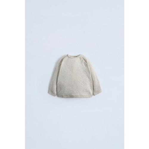 WARM AND COZY T-SHIRT - Light beige | ZARA United States