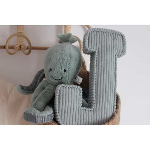 nursery fabric letters corduroy fabric letters
