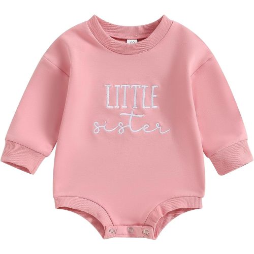 Big Brother Little Brother Matching Outfits Toddler Baby Boy Crewneck Sweatshirt Pullover Shirt Fall Clothes