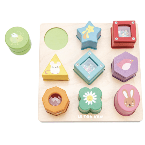 Rainbow Sensory Shape Sorter by Le Toy van
