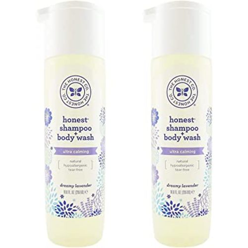 The Honest Company: Dreamy Lavender Scented Shampoo + Body Wash (10 oz) - Pack of 2