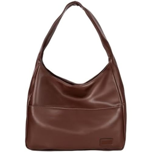 Pocadri Women Tote Handbags Chic Vegan Leather Tote Bag Purse Stylish Casual Trendy Large Soft Shoulder Bag