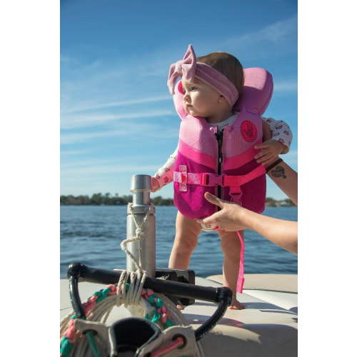 Body Glove Infant's Neoprene PFD Life Jacket and Vest, Girl, 20-30 lbs., Pink