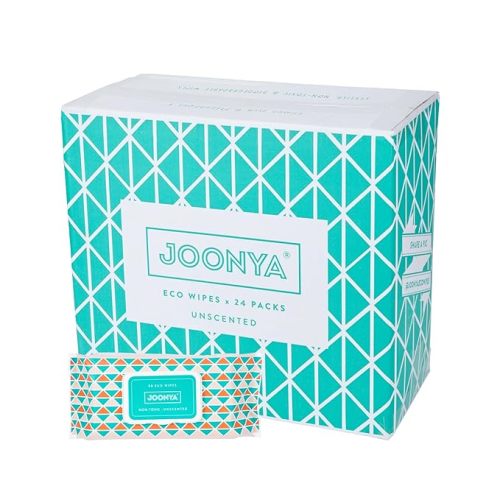 Joonya Baby Wipes - Non-Toxic, Earth-Friendly Baby Wipes for Calm, Healthy Skin - Fragrance Free Baby Wipes - Bulk Baby Wipes - 24 Packs of 80 Diaper Wipes (1920) - Natural - 80 Count (Pack of 24)