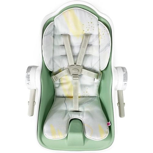 ORIBEL Cocoon Z Seat Liner for Baby High Chair | Soft Cushioned Cotton Padding | Machine Washable & Stain Resistant | Universal Fit for High Chairs & Strollers | Comfortable Infant Seat Cushion