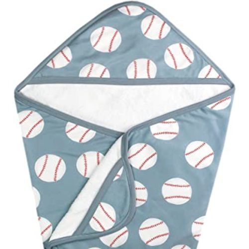 Copper Pearl Hooded Bath Towels Premium Knit/Terry Cloth Baby Towels with Hood, Pockets, and Cool Designs - Great to Gift and Make Bath Time Fun - Baby Bath Towel, Slugger