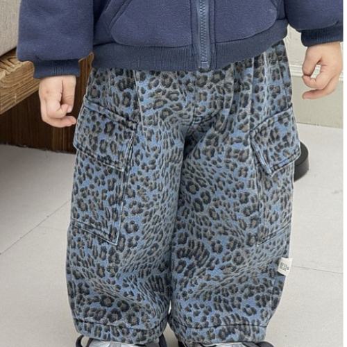 Baby Toddler Leopard Print Worker Pants