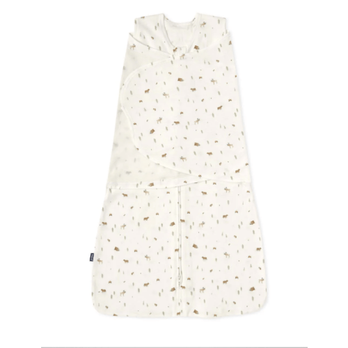 Campsite Print Cotton Swaddle Newborn| HALO