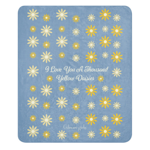 Gilmore Girls I Love You A Thousand Yellow Daisies Premium Sherpa Blanket