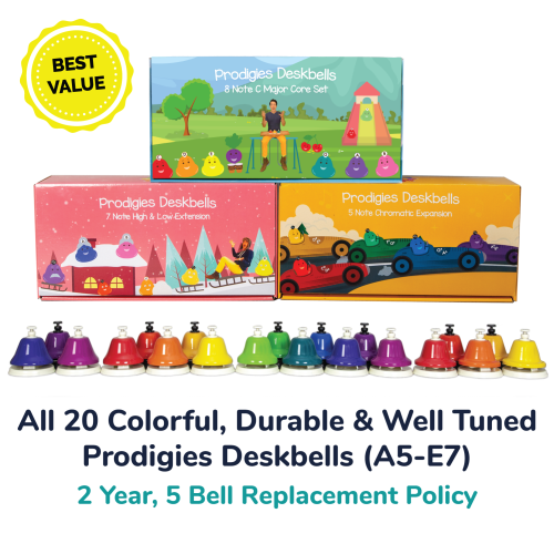 Full Deskbell Set (All 20 Bells) - MUSIC
