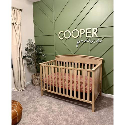 Double baby name sign | Nursery wall decor | Nursery wall hanging | Custom baby name cutout | First & Middle name cut out