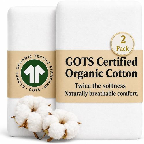 Organic Bedside Bassinet Sheets