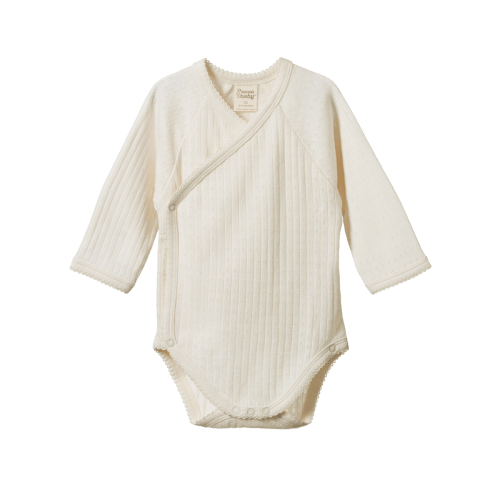 Pointelle Kimono Bodysuit