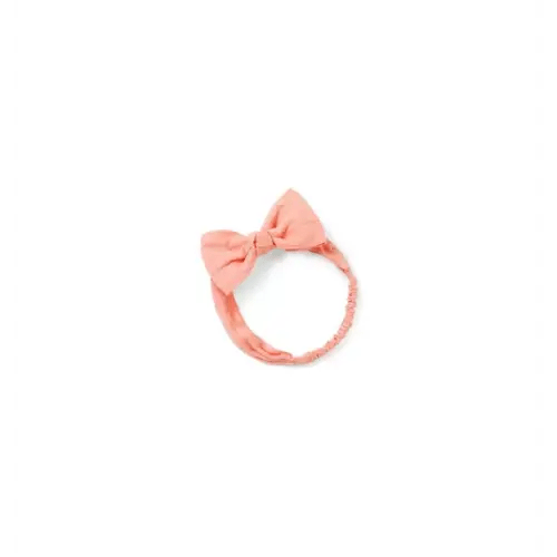 Baby Rosy Coral Baby Bow Soft Headband by Janie and Jack
