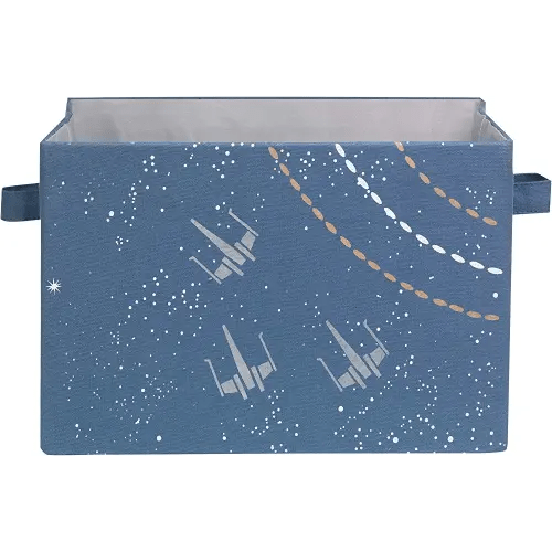 Lambs & Ivy Star Wars Galaxy Foldable/Collapsible Storage Bin/Basket Organizer