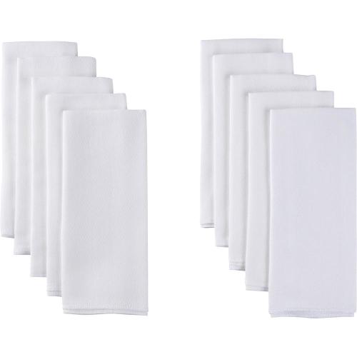 Gerber Flatfold Birdseye Cloth Diapers - White