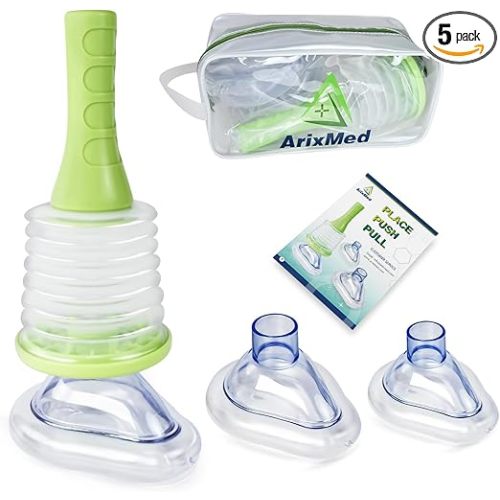 Choking Rescue Device, Portable Airway Suction Device for Children and Adults, First Aid Kit for Kids and Adults - Travel Kit