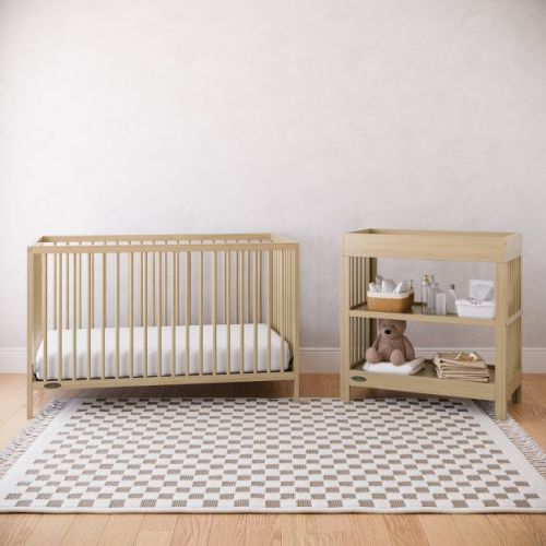 Graco Teddi 5-in-1 Convertible Crib - Driftwood