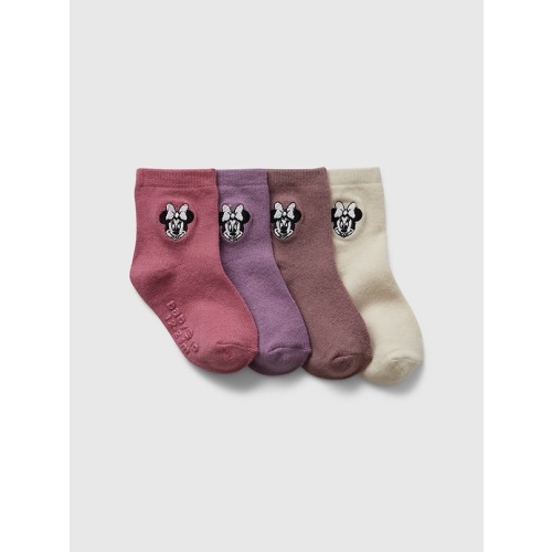 babyGap &amp;#124 Disney Minnie Mouse Crew Socks (4-Pack)