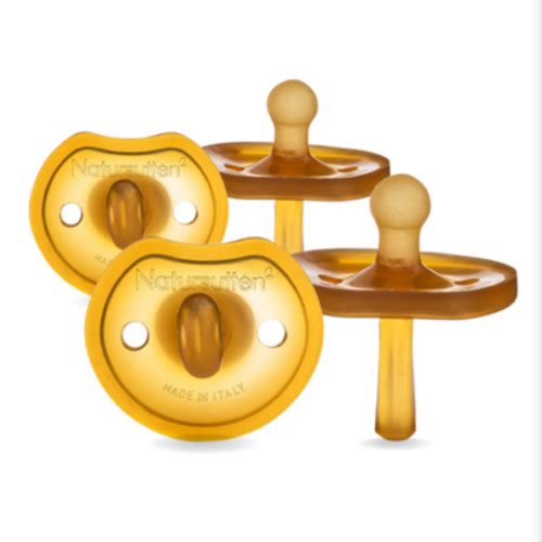 Natural Rubber Butterfly Pacifier - 2 Pack - Natursutten