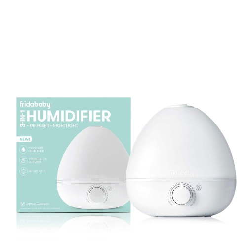 Fridababy Humidifier BreatheFrida 3 in 1 Humidifier, Diffuser, and Nightlight