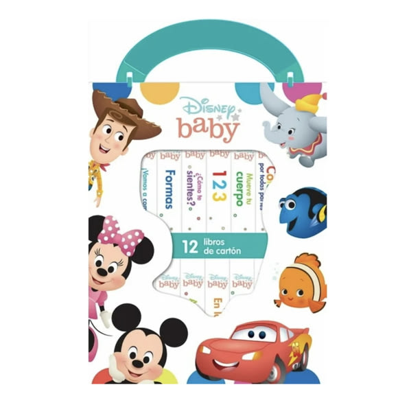 Disney Baby Spanish - My First Library 12 Block set (Board Book) by Phoenix