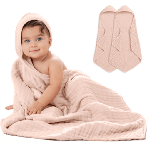 Baby Hooded Towels - Pack of 2
