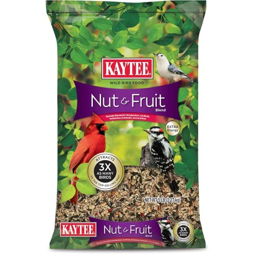 Kaytee Nut & Fruit Wild Bird Seed, 5 lb
