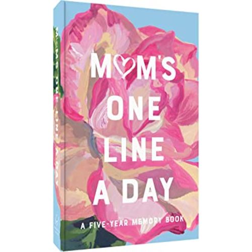 Mom's Floral One Line a Day: A Five-Year Memory Book