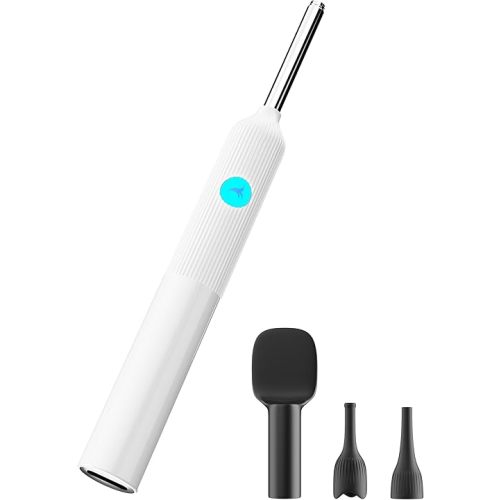 OTTOLIVES Baby Ear, Nose, Throat Examination Set with HD Camera, Home ENT Scope with 6LED Light, Ear Checker Tool, Baby Healthcare and Grooming Kit, Registry Essential Kit