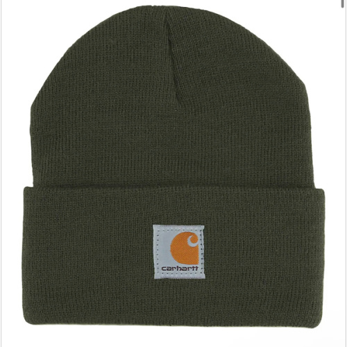 Kids' Acrylic Beanie | Olive