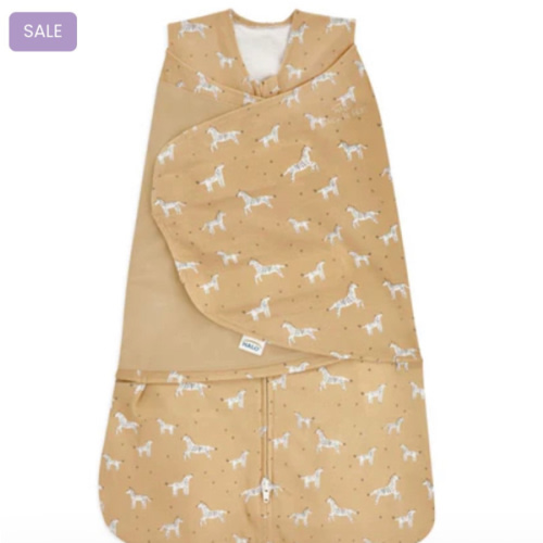 100% Cotton Baby Swaddle Serengeti Sun | Newborn | HALO US