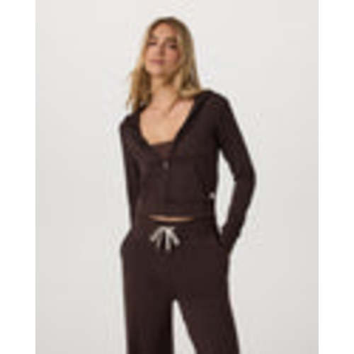 Halo Mini FZ Hoodie | Women's Java Heather Hoodie | Vuori