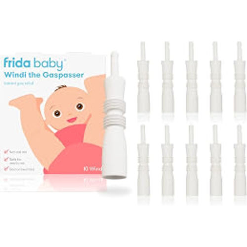 Amazon.com: Frida Baby Windi Gas Passer, Baby Gas Relief, Made in USA, 100% Natural, Safe & Effective Instant Relief for Babies & Infants, 10ct